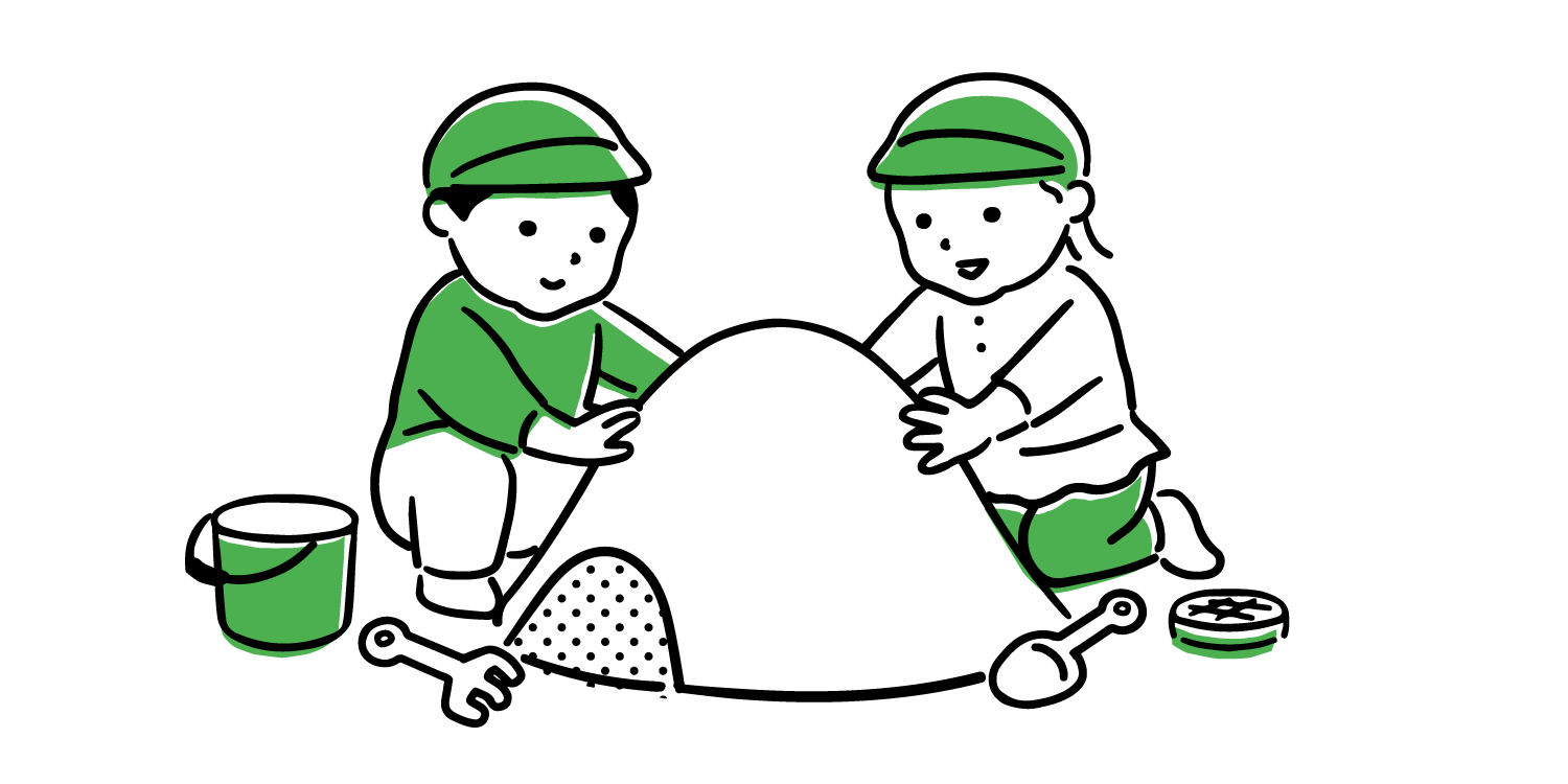 自然体験を大切にした保育